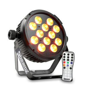 BeamZ BT300 LED Flat Par Can Light – 12x 10W