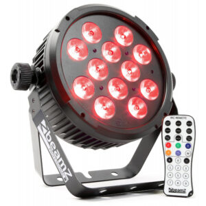 BeamZ BT310 LED Flat Par Can Light – 12x 6W
