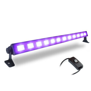 BeamZ BUV123 LED UV Blacklight Bar – 12x 3W