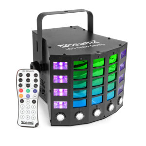 BeamZ Gobo Derby 3-in-1 Derby, UV & Strobe Light