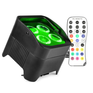 BeamZ BBP94W Battery Operated LED Uplighter with Wireless DMX – 48W
