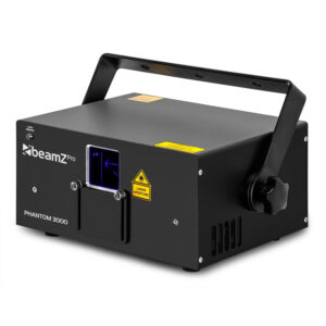 BeamZ Professional Phantom 3000 Pure Diode Laser Light – 3W RGB