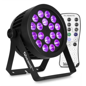 BeamZ PRO BWA536 Waterproof LED Par Can Light – IP65 – 18x12W