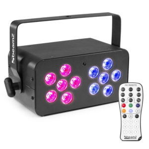 BeamZ DJ Bank 124 LED Light Effect with Remote Control