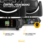 BeamZ Fuze1910 Moving Head Wash Lights with Ring Control
