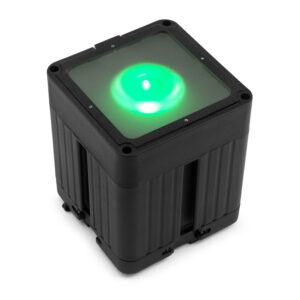 BeamZ KUBE20BK Linkable Outdoor Battery Powered Wireless Uplight, Black