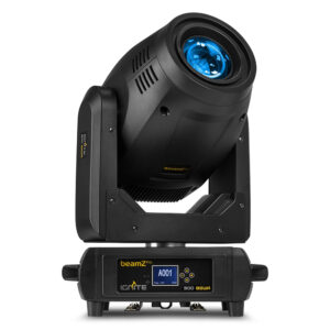 2x BeamZ Pro IGNITE300A Professional Moving Head Lights in Flightcase
