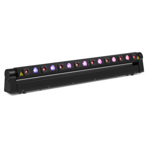 BeamZ Hyaden LED Moving Light Bar with 7x LED and 8x Laser Beams