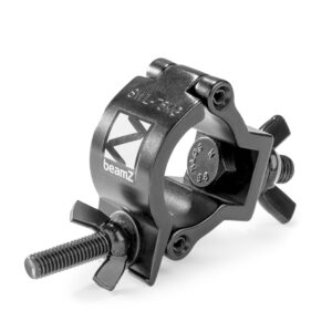 BeamZ BC35B-75 Compact Half Coupler Slimline 75kg Black