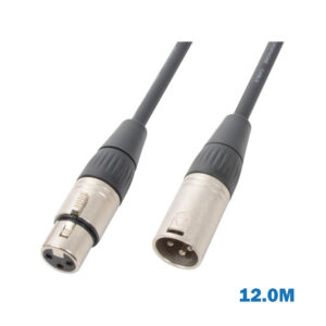 PD Connex 3-Pin DMX Lighting Cable – 12m