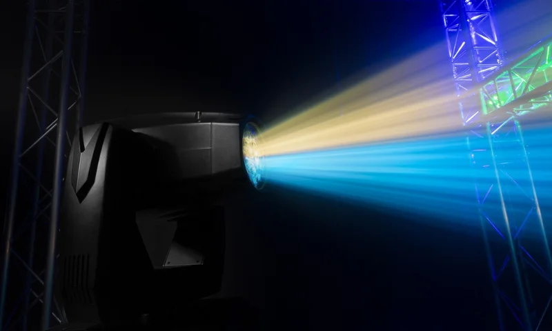 BeamZ Professional Tiger 18R Moving Head Lights with Flightcase BeamZ Professional Tiger 18R Moving Head Lights with Flightcase
